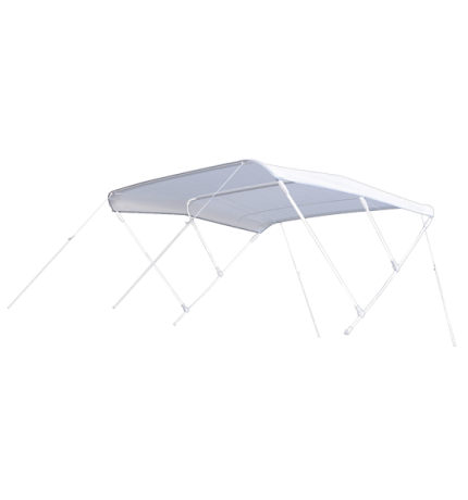Aluminium Sonnentop Modell 'BIMINI' - wei&szlig;