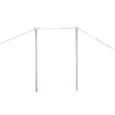 Satz Aluminium Gel&auml;nder (2x) Mit Handleine, F&uuml;r Gangway (S290/S293-Serie) - S1825070 1 - S1825070