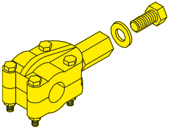 Seastar Heavy Duty Klemmblock, H=75mm - Sa27578 72dpi - SA27578