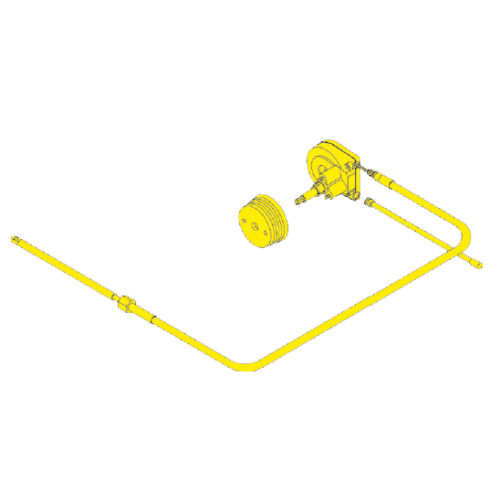 Seastar Light Duty Compac-T Steuerung Mit Steuerkabel 15' (4.57m) - Ss13815 z 01 72dpi - SS13815/Z