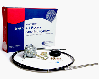 Seastar 'Nfb' (No-Feedback) 4.2 Rotary Steuersystem Mit Kabel 8' (2.44m) - Ss14708 - SS14708