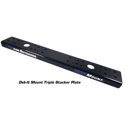 Dek-It Mount Triple Stacker Plate für Stacker Black - V843e1z9 1 - 900491127