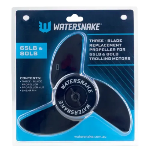 Watersnake verst&auml;rktes 3-Blatt Propeller-Kit f&uuml;r 65LBS und 80LBS - Watersnake 3 blatt propeller 65 80 - 10000788