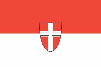 Wien Flagge 20x30cm - Wie2030 72dpi - WIE2030