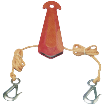 Wasserskidreieck Komplett Mit Karabinerhaken; L=3m - X0000500 72dpi - X0000500
