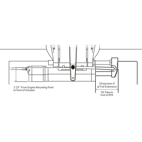 Seastar Xtreme Power Assist Lenkung - Xpa1012 3 - XPA1012
