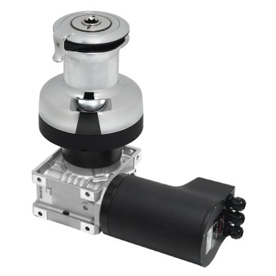 Antal Self-Tailing Bronzeverchromte Elektrische Winsch Xt44elh (2-&Uuml;bertragungen) 12v - Xt44eh12 ch - XT44EH12/CH